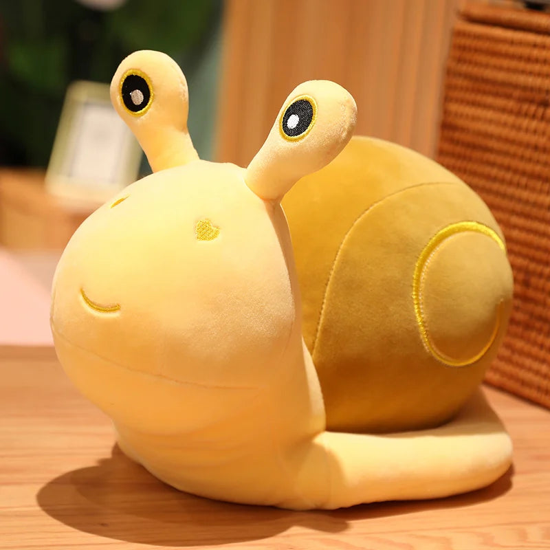MIAOOWA Schattige Slak Pluche Toy – Zacht Kawaii Kussen voor Meisjes