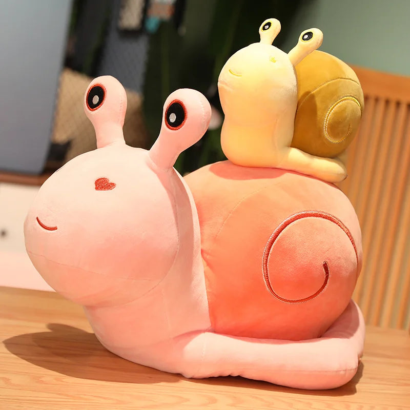 MIAOOWA Schattige Slak Pluche Toy – Zacht Kawaii Kussen voor Meisjes