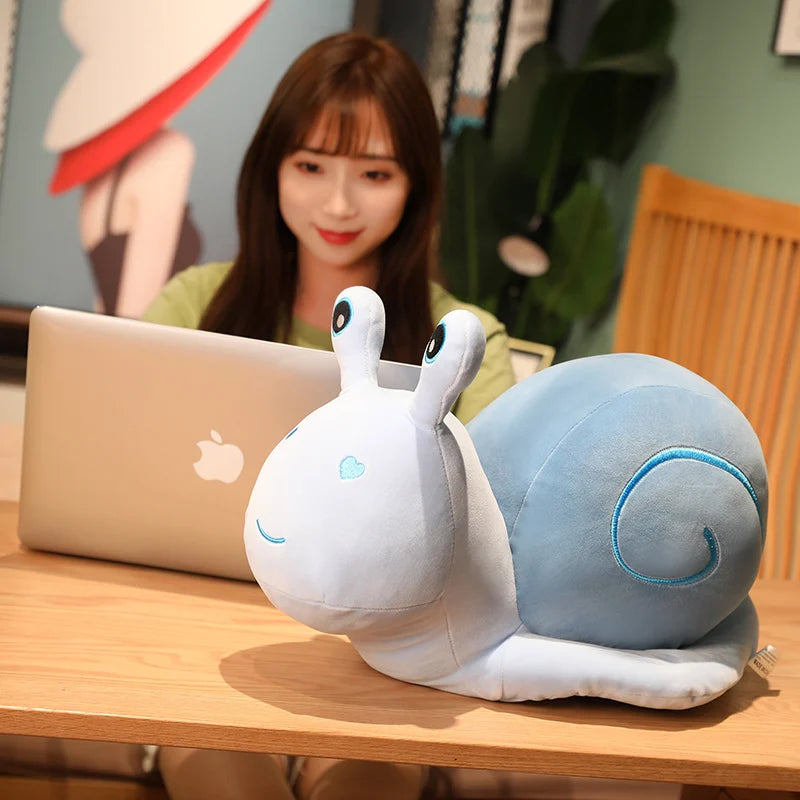 MIAOOWA Schattige Slak Pluche Toy – Zacht Kawaii Kussen voor Meisjes