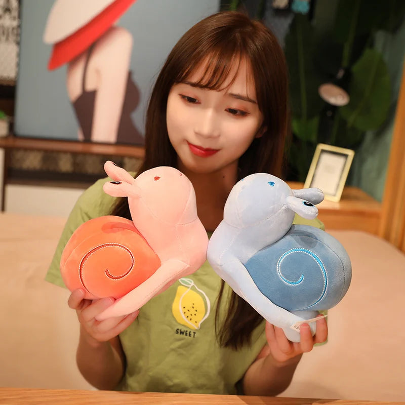 MIAOOWA Schattige Slak Pluche Toy – Zacht Kawaii Kussen voor Meisjes