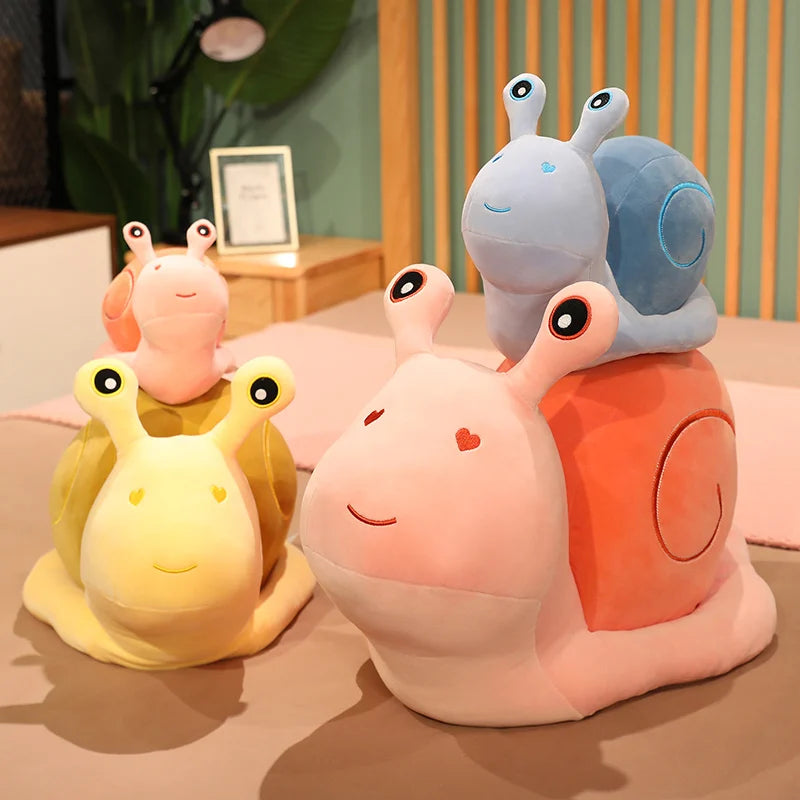 MIAOOWA Schattige Slak Pluche Toy – Zacht Kawaii Kussen voor Meisjes