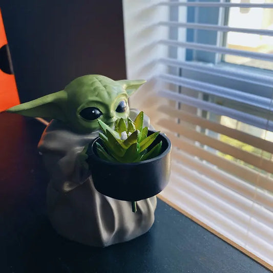 Yoda Bloempot: Schattige Star Wars Decoratie voor Kinderen