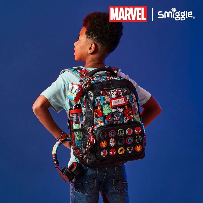 Smiggle Spider-Man School Bag Met Lunch Set Voor Kinderen