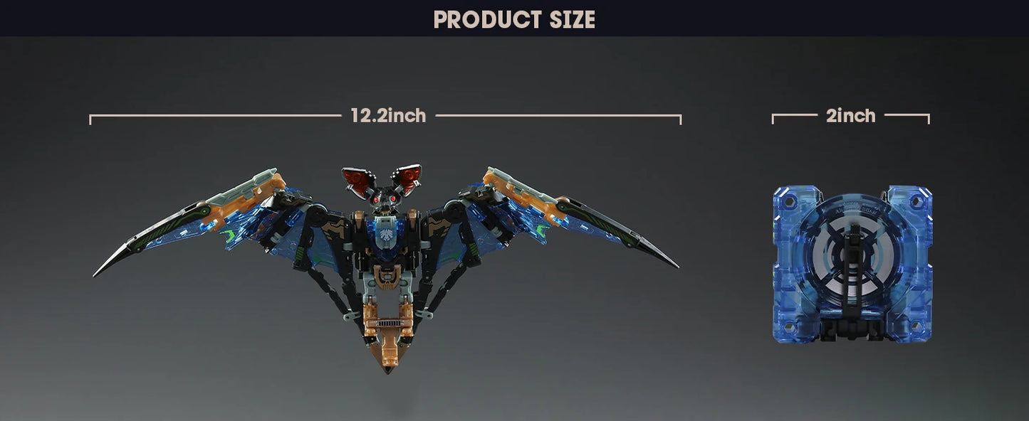 Officiële 52TOYS Beastbox BB-64 Radioheadar – Transformeerbare Mecha en Cube Actiefiguur