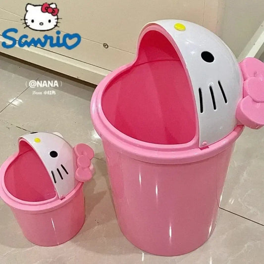 Afvalbak Hello Kitty Kawaii Sanrio Voor Slaapkamer En Woonkamer