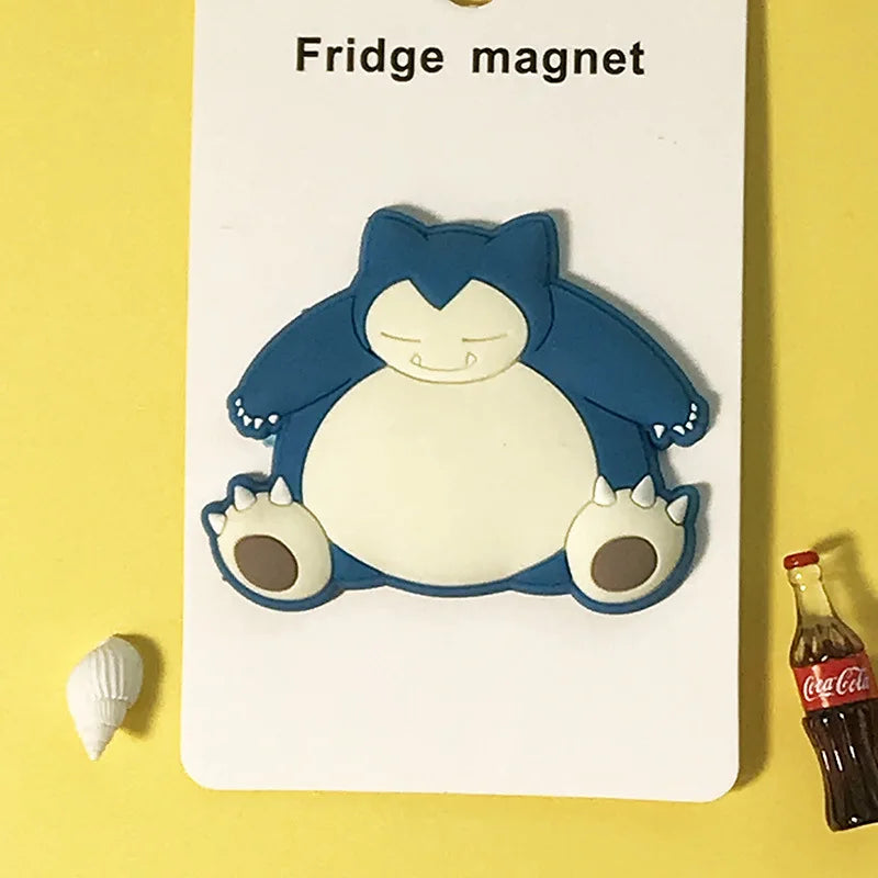 Koelkastmagneten Pikachu en Snorlax Kawaii Decoraties