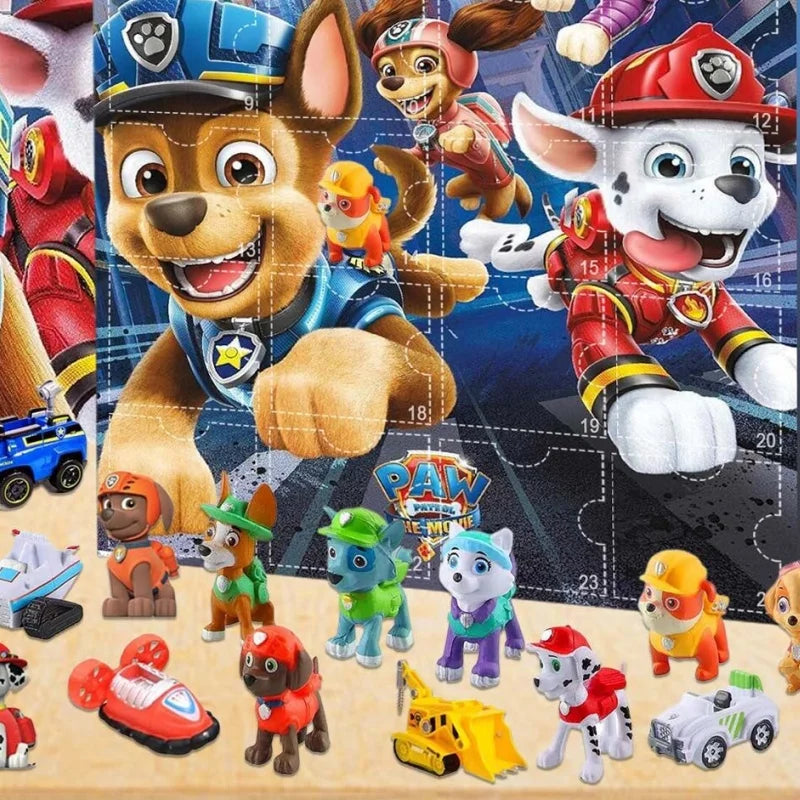 Adventskalender 24 dagen Paw Patrol