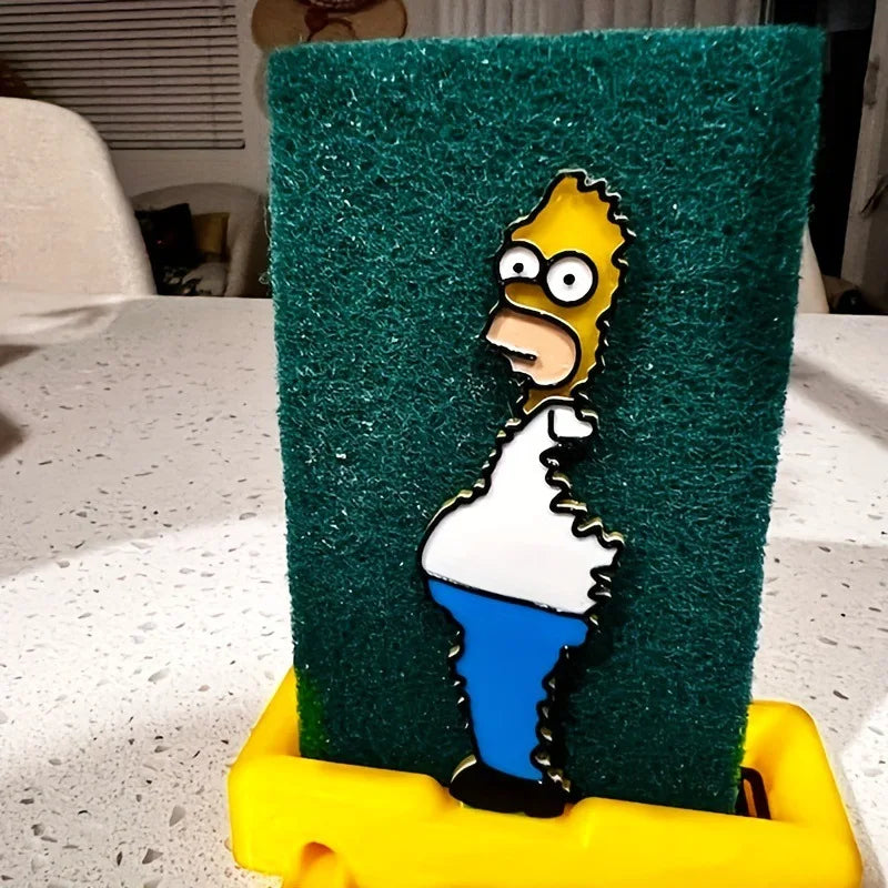 Simpsons Sponge Drainer Gepersonaliseerd Keukenorganizer