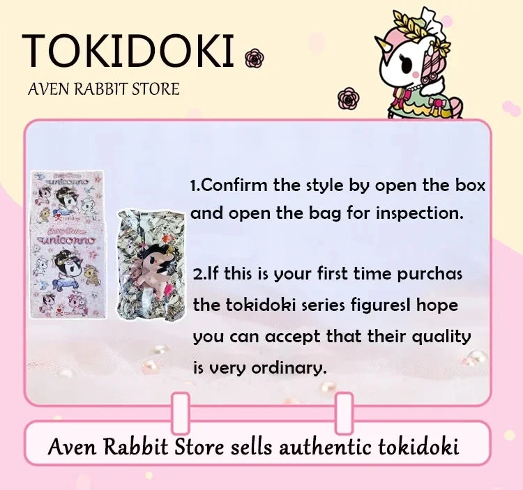 Aven Rabbit Tokidoki Mermicorno 6 Serie Blind Box – Verrassende Kawaii Verzamelfiguur