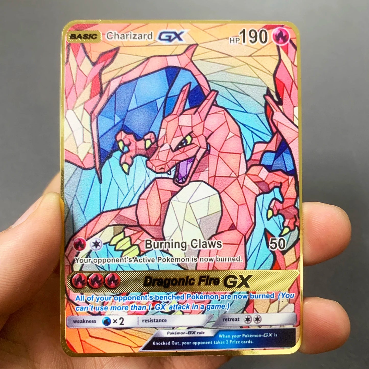 Metalen Pokémon Kaart (Engels)