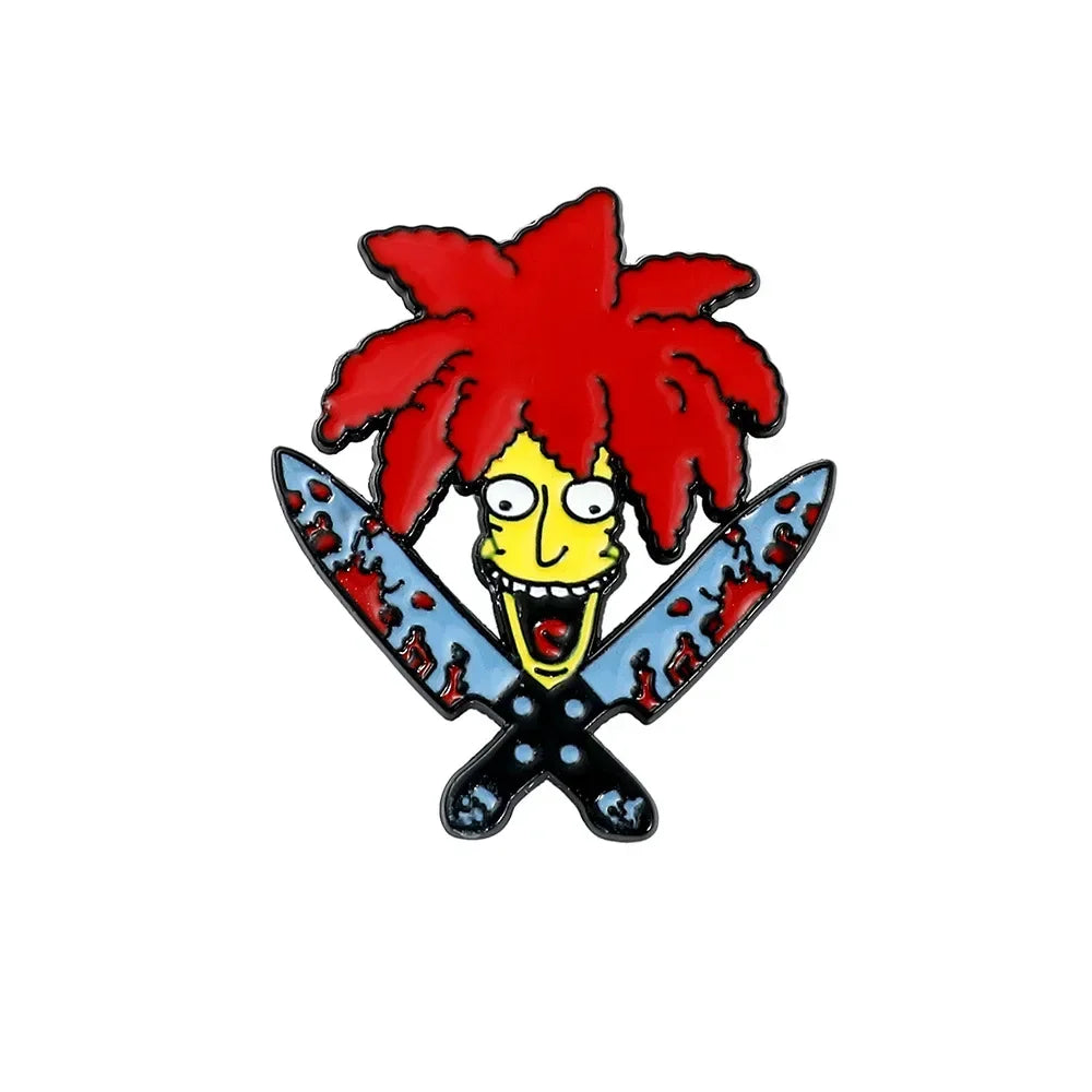 Classic Comedy Anime Pins Broche Van De Simpsons Voor Elke Outfit