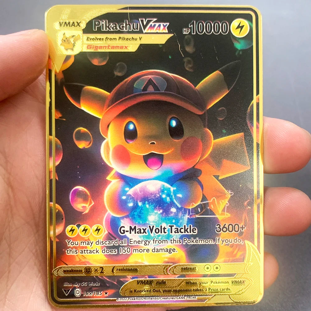 Metalen Pokémon Kaart (Engels)
