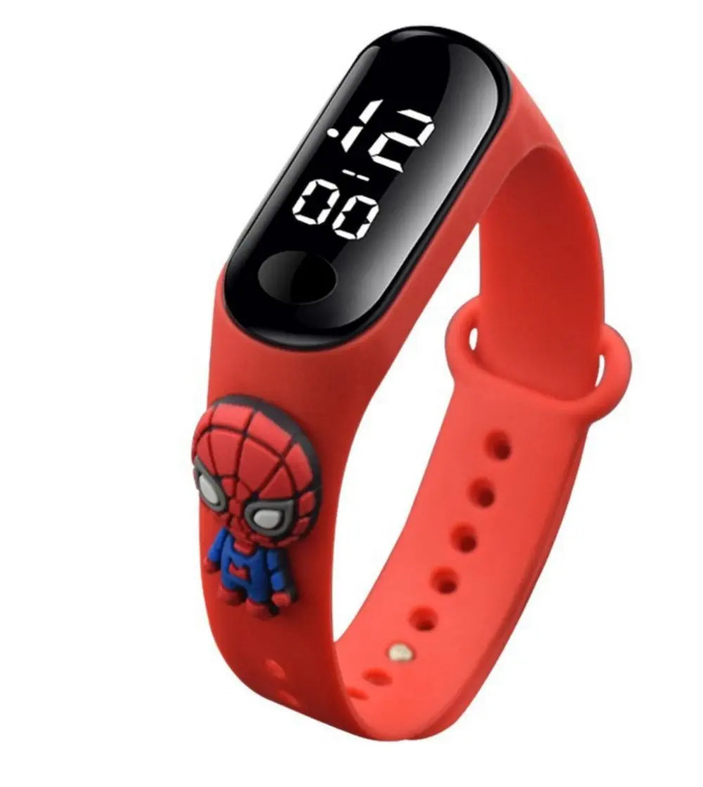 Marvel Spider-Man Kinderhorloge Waterdicht LED Display