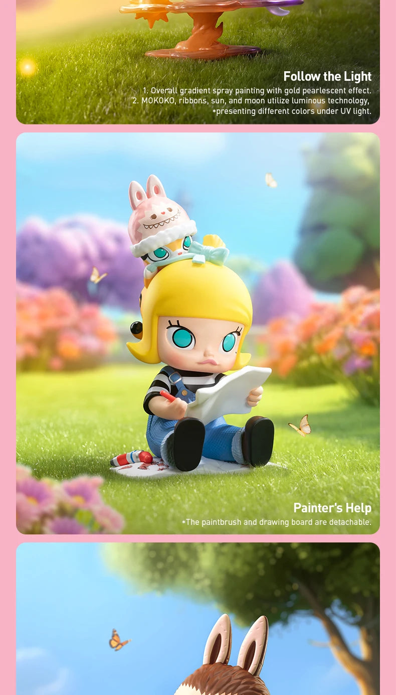 Officiële POP MART Finding MOKOKO Serie Figuren – Mysterie Box Vol Verrassingen