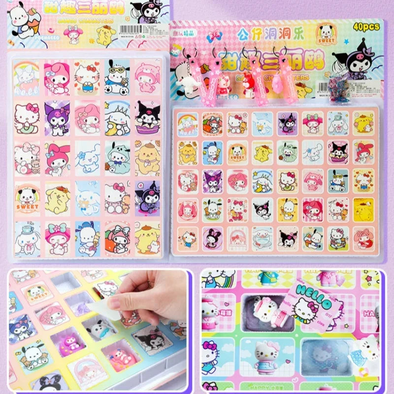 Adventskalender 24 dagen Sanrio, Kuromi en Hello Kitty
