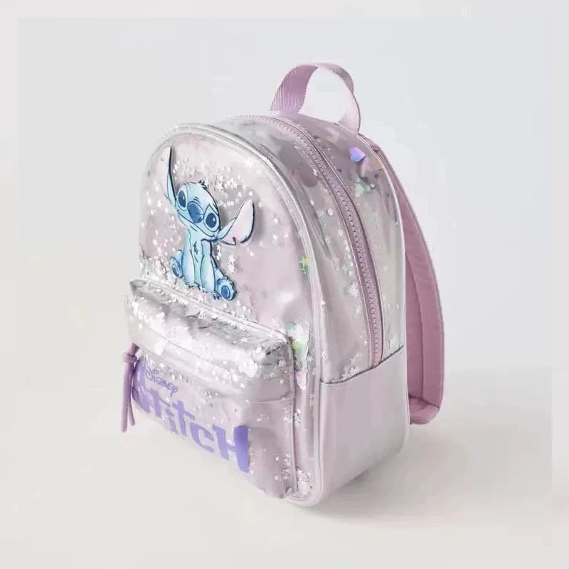 Kawaii Disney Lilo En Stitch Rugzak – Grote Capaciteit Voor Studenten