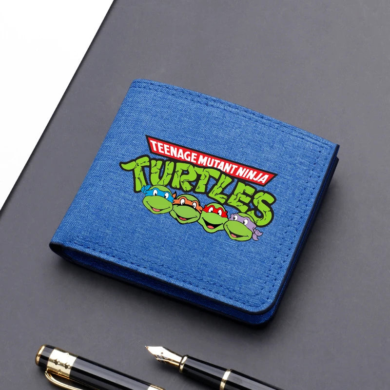 TMNT Mutant Ninja Turtles portemonnee – Leuk Anime Cartoon Ontwerp