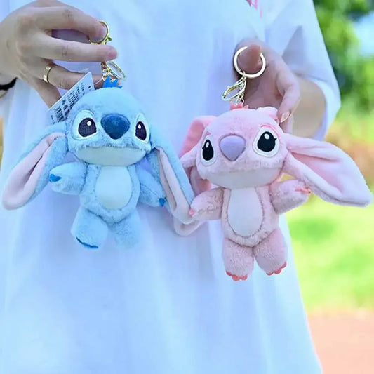 Takara Tomy Kawaii Stitch Sleutelhanger Knuffel – Schattig Lilo & Stitch Tasbedel