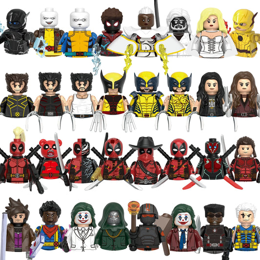 Marvel Blokken Bouwstenen Wolverine X-Men Mini Karakter Speelgoed