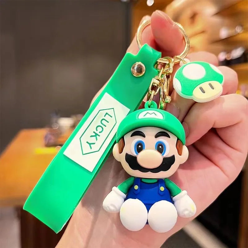 Sleutelhanger Super Mario Figuren Set Met Poppen Voor Tas