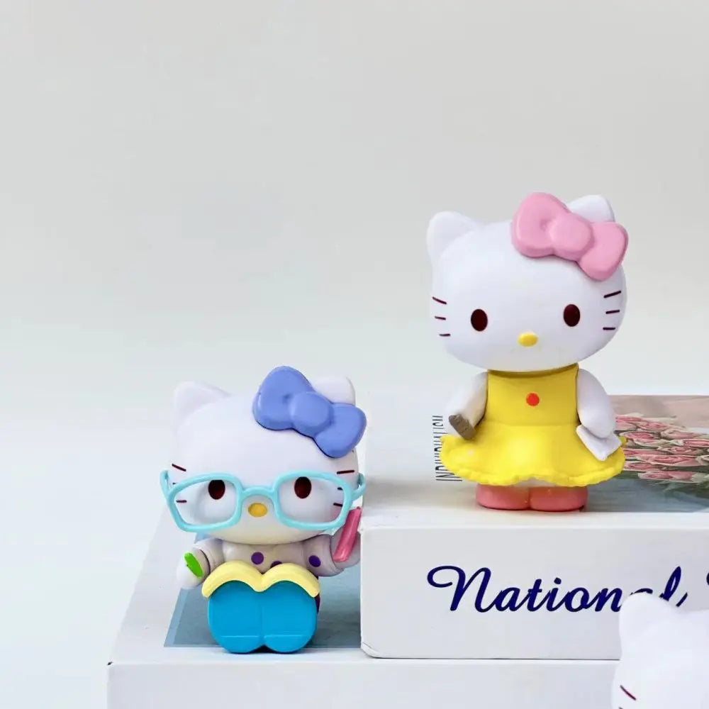MINISO Hello Kitty Blind Box Figuren – Schattige Anime Decoratie voor Meisjes
