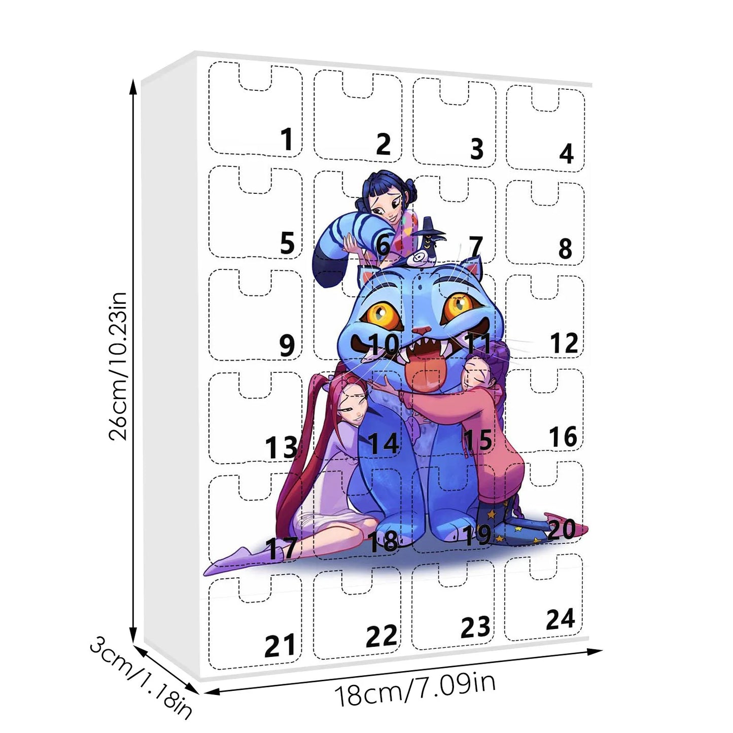 K-Pop Demon Hunters Adventskalender – 24 Dagen Countdown 2025