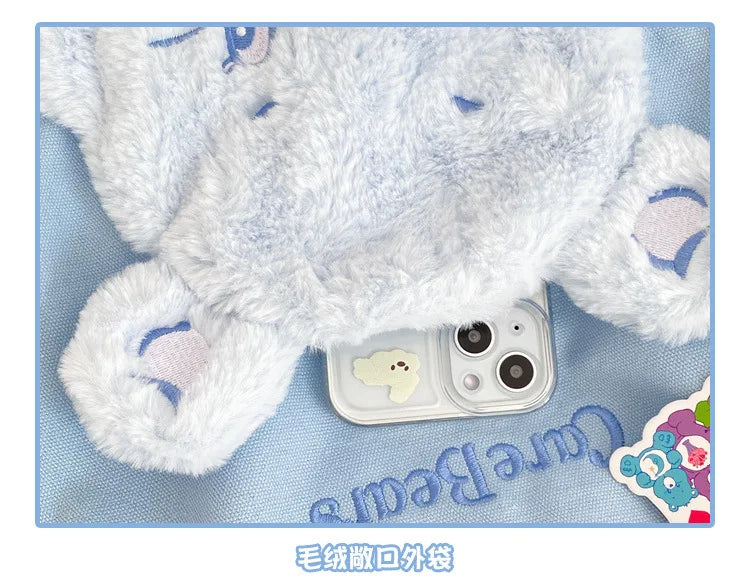 Schoudertas Canvas Carebears Met Grote Inhoud En Schattig Design