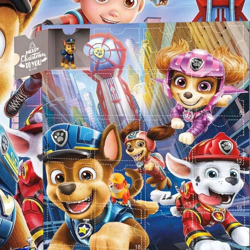 Adventskalender 24 dagen Paw Patrol
