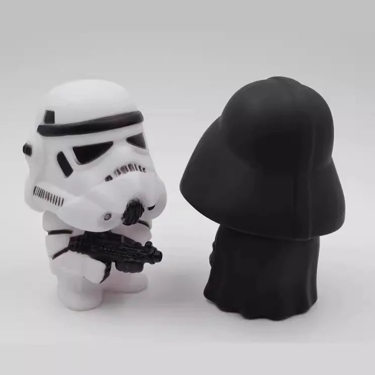 Actiefiguren Star Wars 2pcs Set Kawaii Stijl Met Populaire Figuren