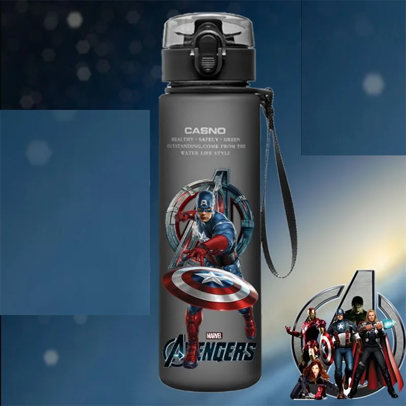 Spiderman Hulk Anime Waterfles Voor Jongens En Meisjes 560ml