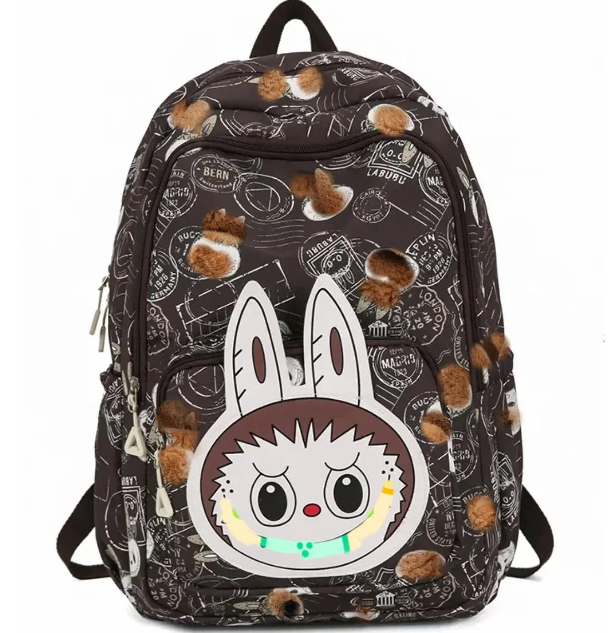 Miniso Labubu Rugzak – Stijlvolle Casual Schooltas Voor Studenten