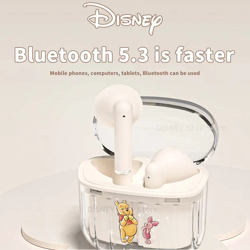 Disney Lilo & Stitch Angel Draadloze Bluetooth Oordopjes – Actieve Ruisonderdrukking En Lange Batterijduur