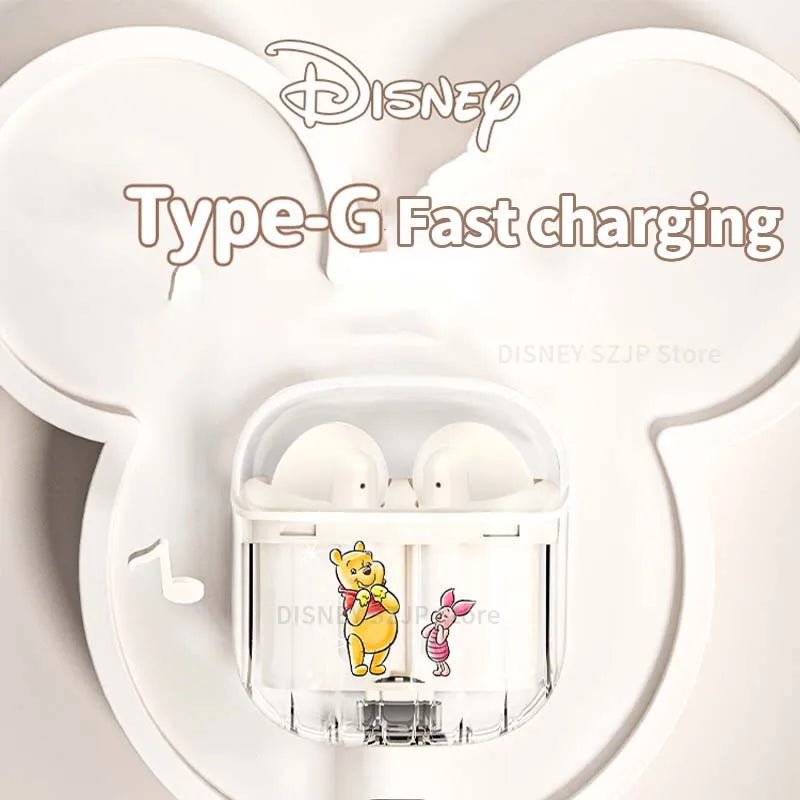 Disney Lilo & Stitch Angel Draadloze Bluetooth Oordopjes – Actieve Ruisonderdrukking En Lange Batterijduur