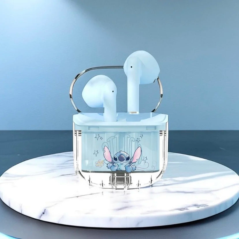 Disney Lilo & Stitch Angel Draadloze Bluetooth Oordopjes – Actieve Ruisonderdrukking En Lange Batterijduur