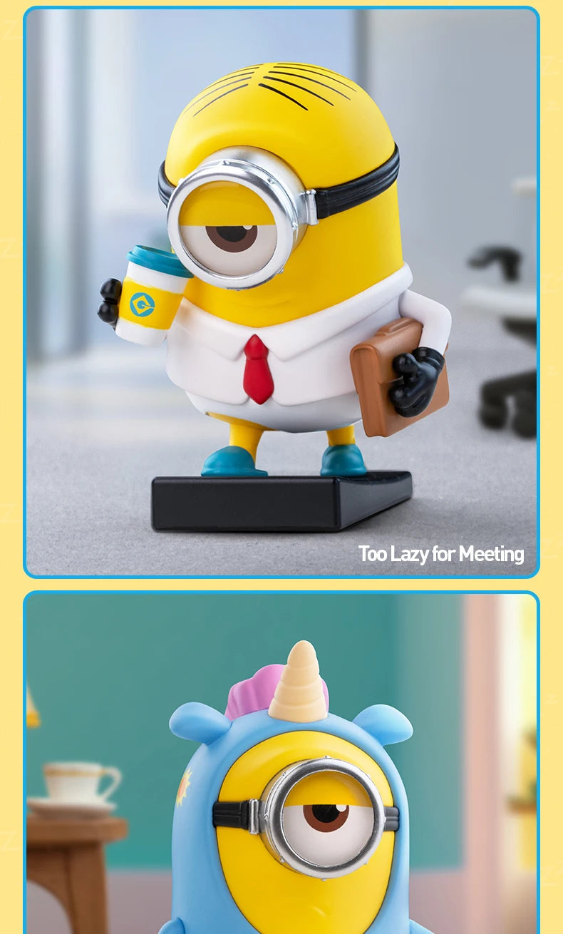 Officiële POP MART Minions Lazy Every Day Series – Mystery Box Vol Verrassingen