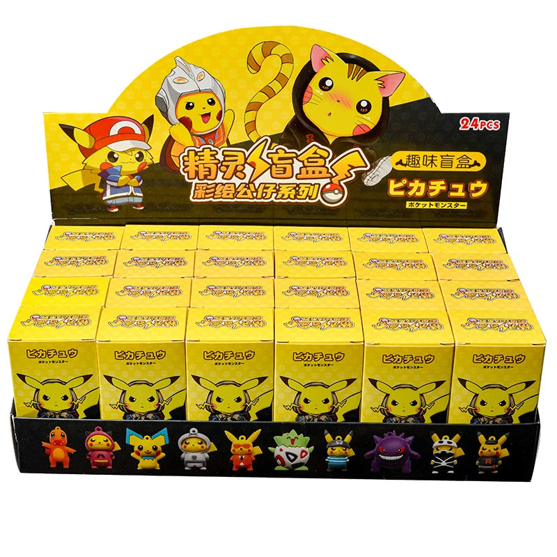 Sleutelhangers Set Anime Figuren Sanrio Pokemon 24 Stuks Cadeau