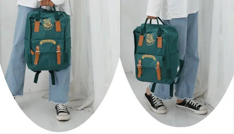 Schoolrugzak Harry Potter Nylon Waterafstotend Voor Studenten
