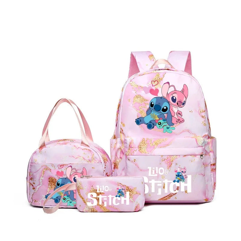 Disney Lilo & Stitch Rugzak Set 3delig – Grote Capaciteit