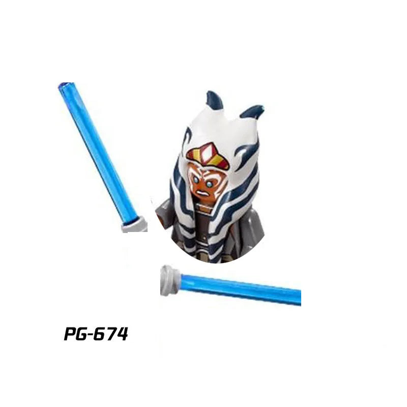 Star Wars Blokken Set met Boba Fett en Ahsoka Bouwplezier