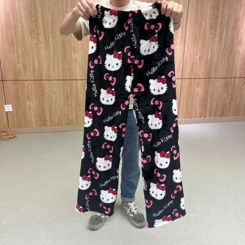 Dames Pyjamabroek Y2K Hello Kitty Sanrio Comfortabele Nachtkleding