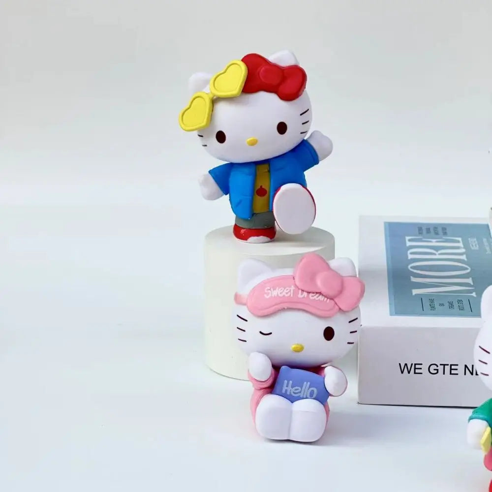 MINISO Hello Kitty Blind Box Figuren – Schattige Anime Decoratie voor Meisjes