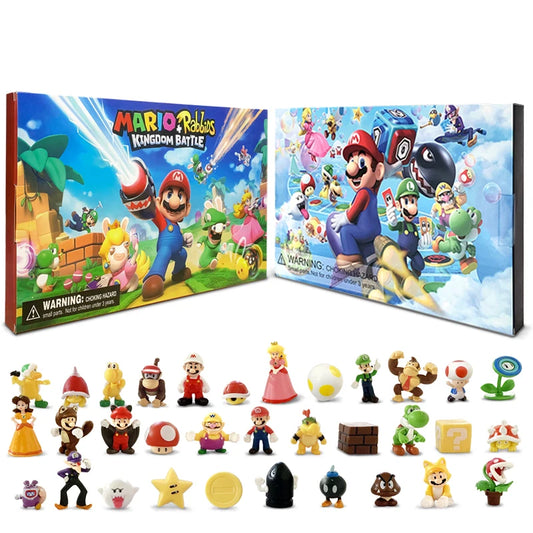 Speelgoed Set Super Mario Bros Adventskalender Met 24 Figuren