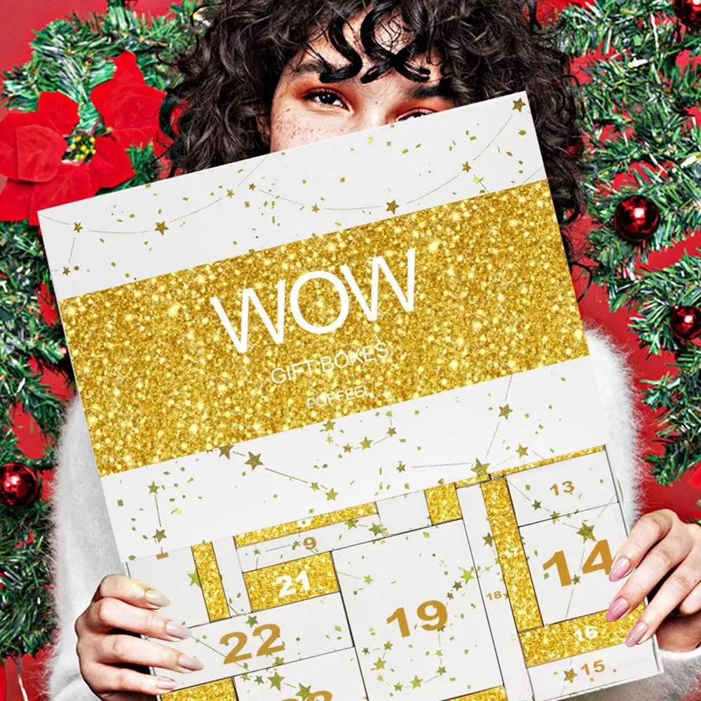 GlowNova 24 Dagen Adventskalender Make-up Set – All-in-One 2025