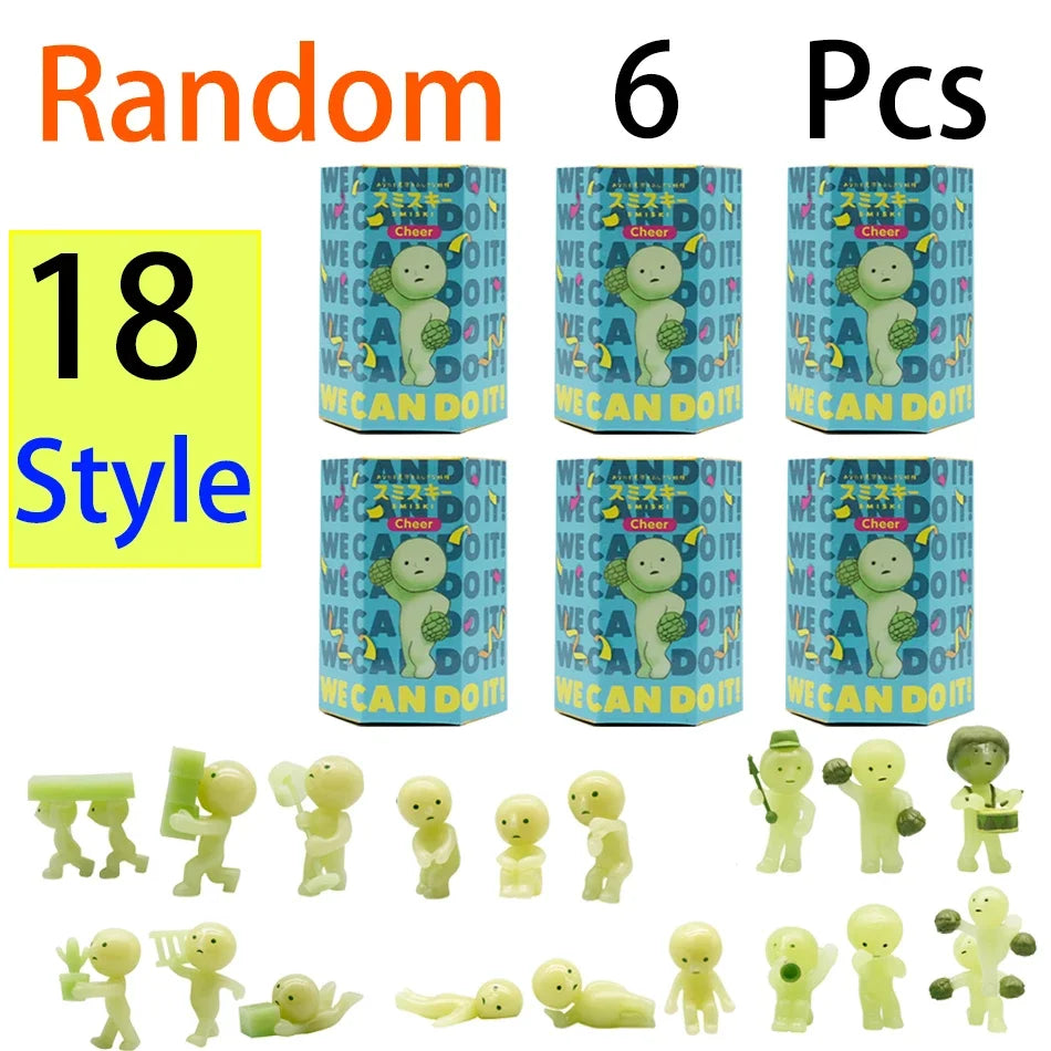 MINISO Smiski Blind Box – Glow-in-the-Dark Verzamelfiguur