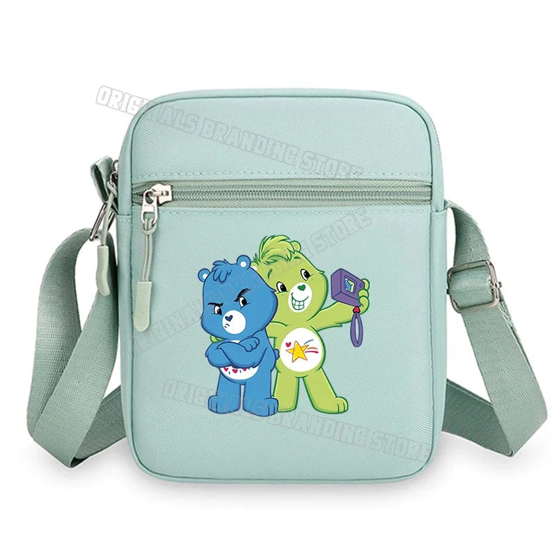 Schoudertas Care Bears Kawaii Canvas Crossbody Voor Dames