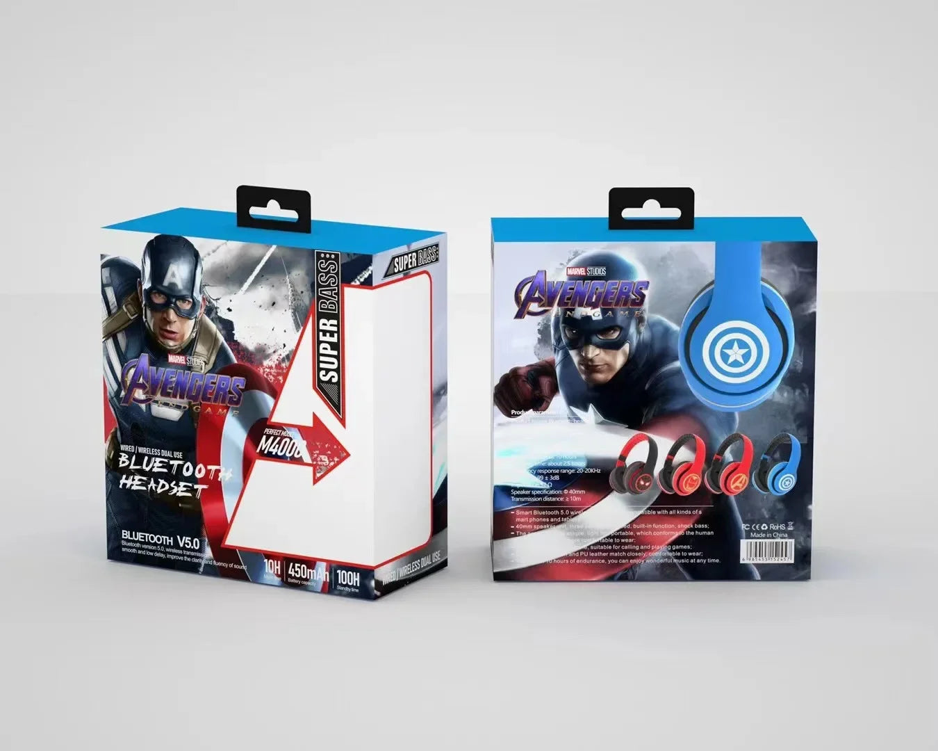 Nieuwe Marvel Spider Man Bluetooth Oordopjes met FM Ondersteuning