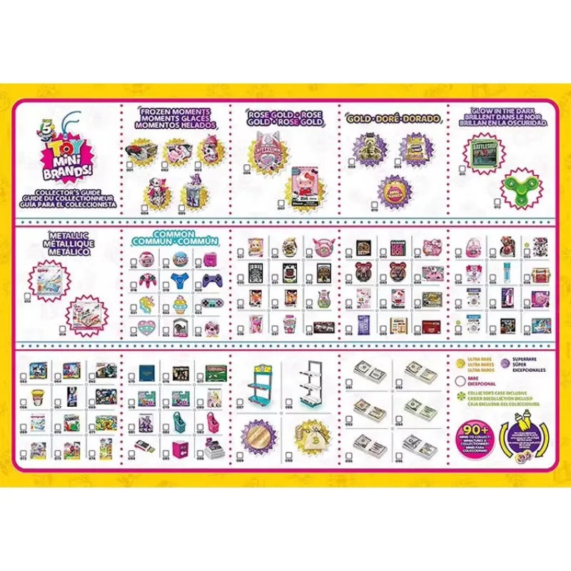 Disney 5 Surprise Capsule Toys Mini Brands Serie Blind Box - Collecties