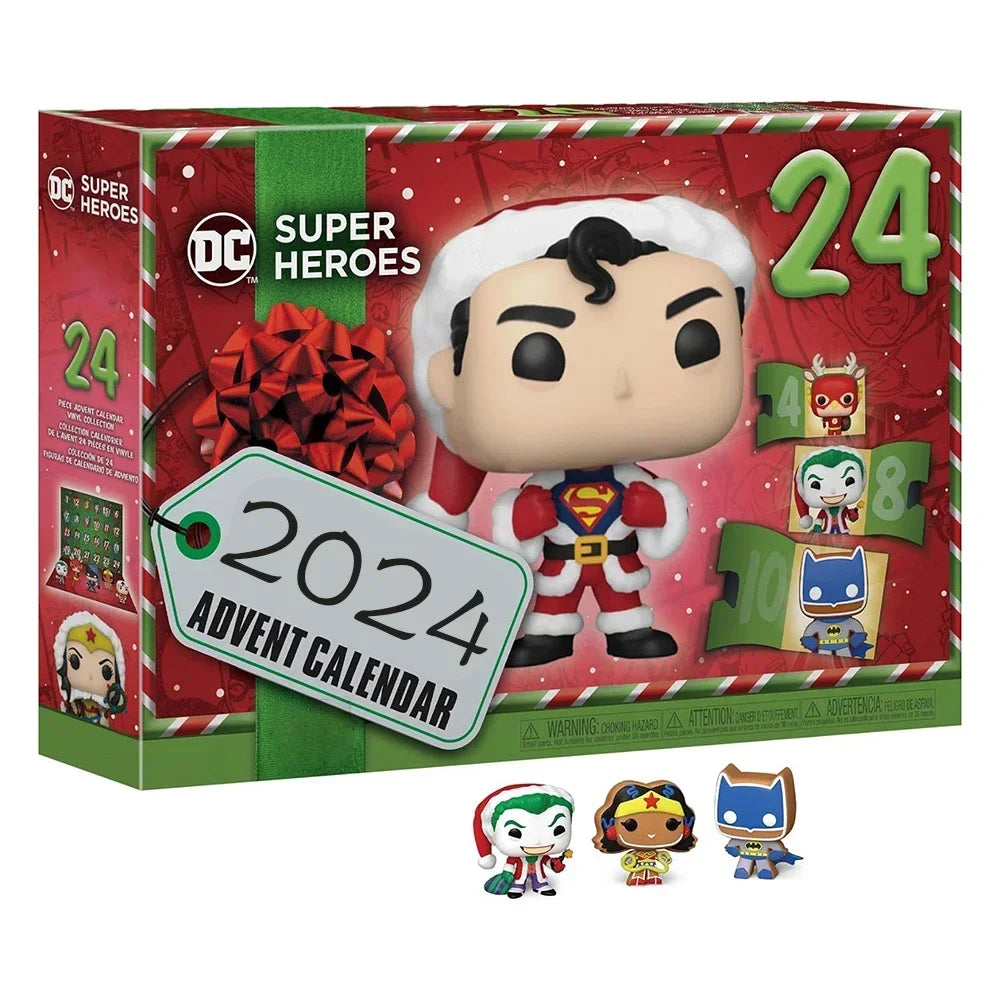 Adventskalender Funko Pop 24-dagen 2025 Disney, The Nightmare Before Christmas, Harry Potter, Marvel, Super Heroes, Pokemon