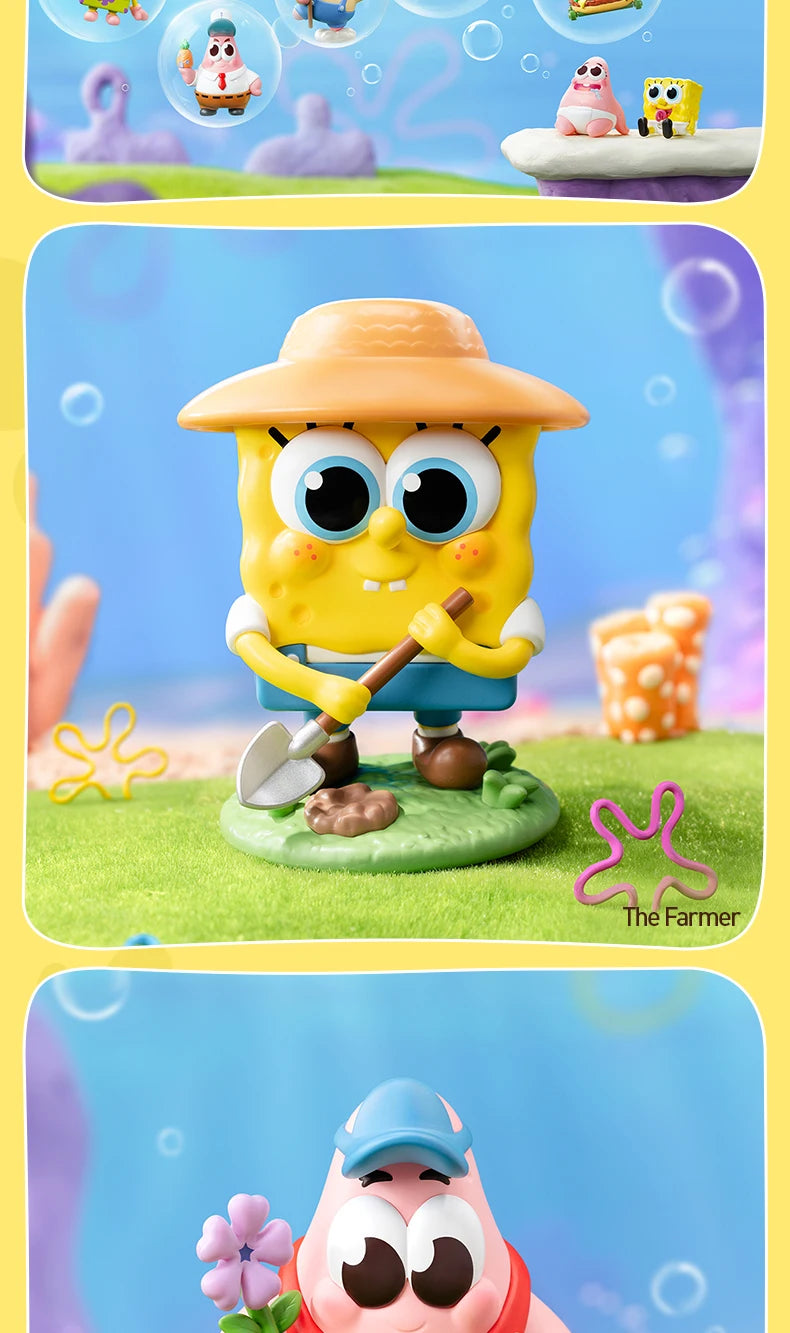 Officiële POP MART SpongeBob Beste Vrienden Serie Figuren – Verrassende Mystery Box Collectie