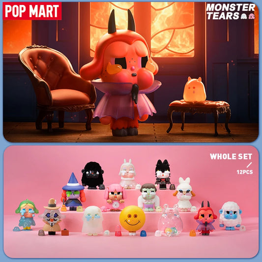 Officiële POP MART Crybaby Monster Tears Serie Mystery Box – Beperkt tot 2 Stuks per Bestelling
